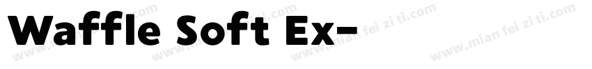 Waffle Soft Ex字体转换